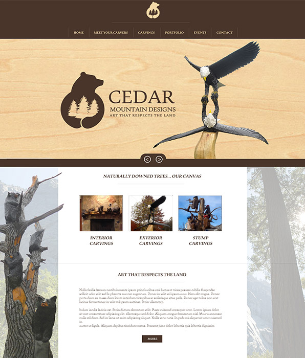 Cedar Mountain website (large version)